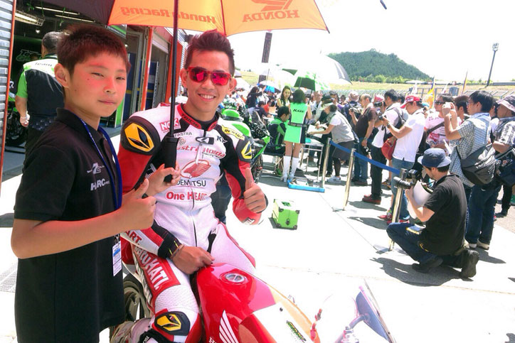 Gerry Salim berhasil finish ke-7 di seri Motegi All Japan Road Race Championship J-GP3 hari ini (31/5)