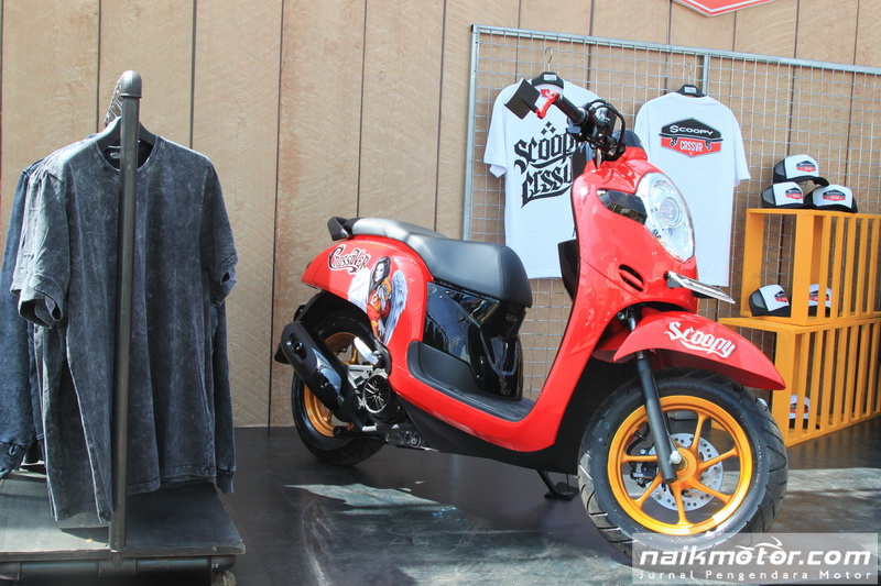 Galeri Foto Tiga Modifikasi New Scoopy Gaya Barudak Bandung