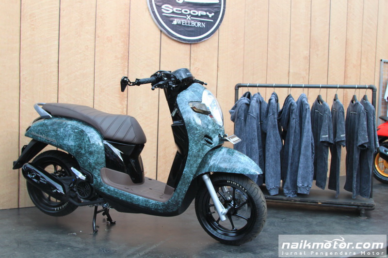 Galeri Foto Tiga Modifikasi New Scoopy Gaya Barudak Bandung