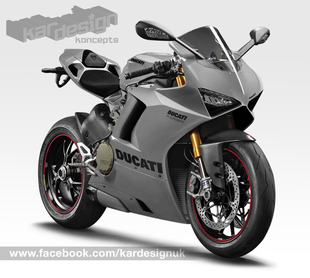 Ini Penampakan Reka Gambar Motor Sport Paling Ditunggu Ducati V4