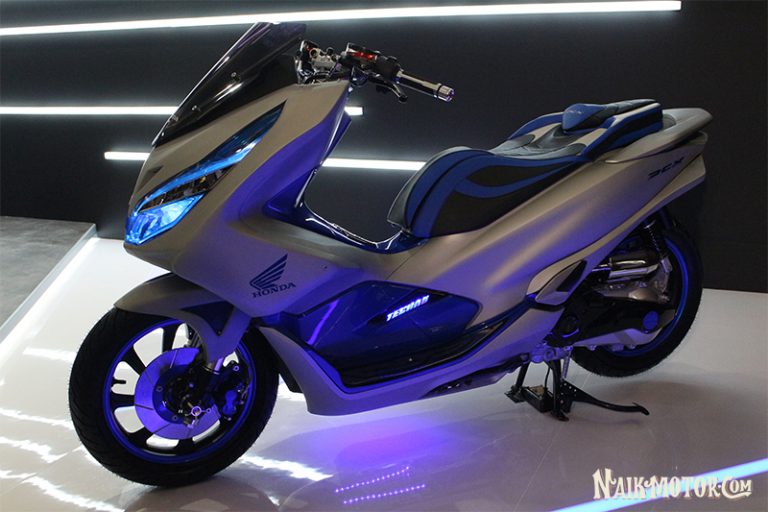 Modifikasi Honda PCX Futuristic Techno Besutan Zone Modified Project