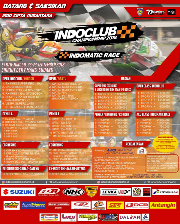 IndoMatic Race