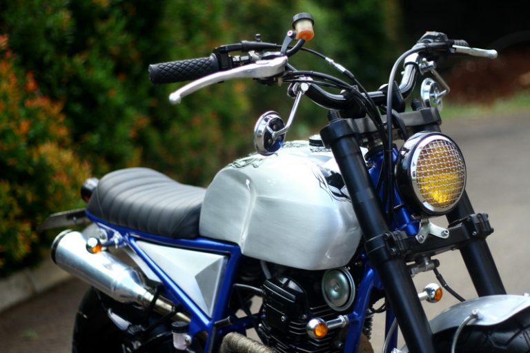 Modifikasi Yamaha Scorpio Scrambler Ala Yamaha TW