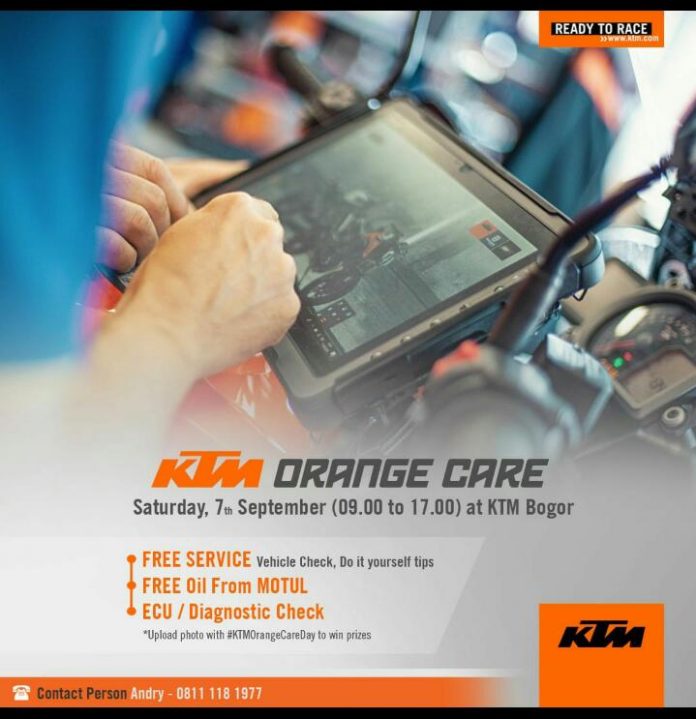 KTM Orange Care