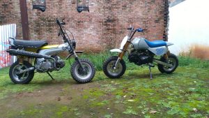 Duo Honda Mini Scrambler