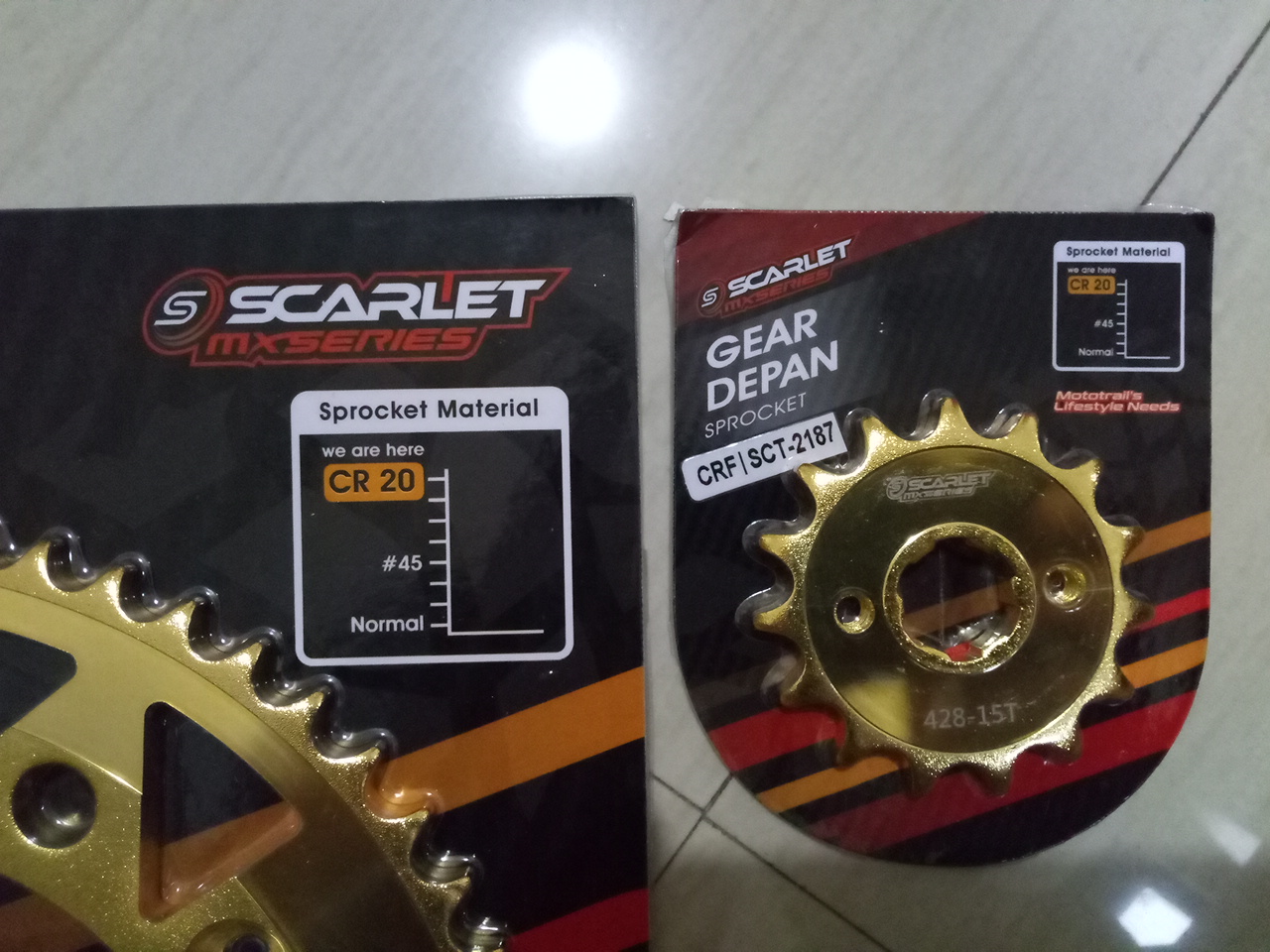 GearSet Scarlet Untuk Dirtbike 150cc Ingin Kencang Atau Akselerasi Kuat
