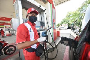 Pertamina mencegah penyebaran virus