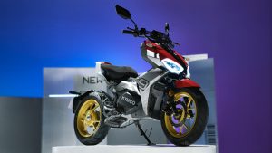 Kymco F9, Skutik Listrik Bergaya Futuristik