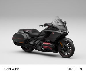 Gold Wing (Matte Ballistic Black Metallic) Warna Honda Gold Wing
