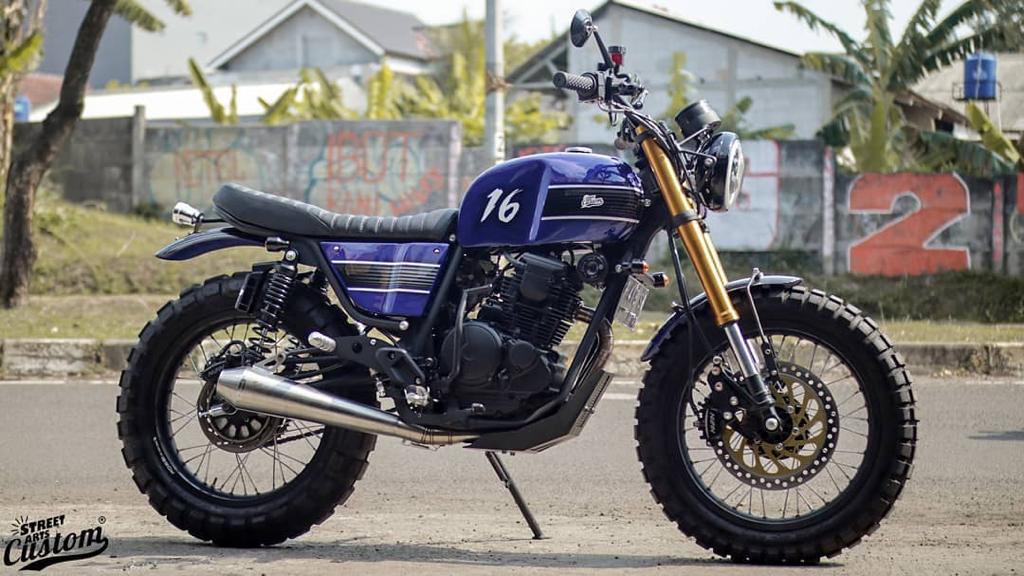 yamaha scorpio custom