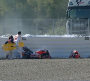 Marc Marquez Crash