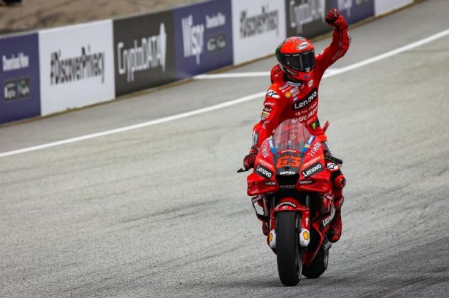 Hasil MotoGP Austria: Francesco Bagnaia Juara Cetak Hattrick - Naik ...