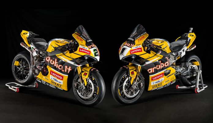 Ducati Panigale V4 R dengan Livery Kuning Spesial di Misano