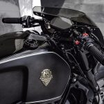 Cafe Race Hitam dari Printer 3D, Berbasis Ducati Monster 821