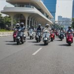 Pecinta Vespa di Acara The New Vespa GTS Riding Experience