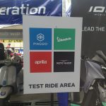 Test Ride Vespa Elettrica di GIIAS 2023 Begini Caranya