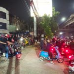 "Lagi-Lagi Party", Ratusan Vespa Night Ride Hadiri Venue