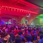 "Lagi-Lagi Party", Ratusan Vespa Night Ride Hadiri Venue