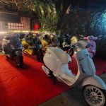 "Lagi-Lagi Party", Ratusan Vespa Night Ride Hadiri Venue