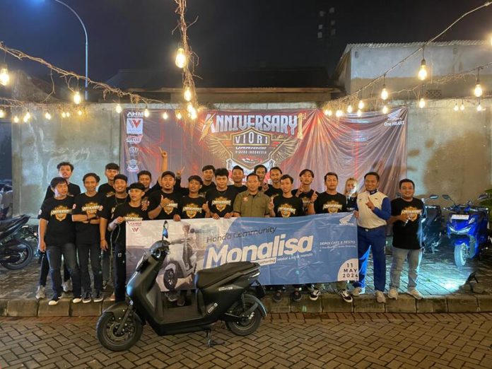 Kemeriahan Anniversary 1st Komunitas VIORI Chapter Tangerang