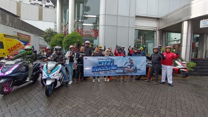 WMS Ajak City Rolling Honda PCX 160 Bareng Ke HPMD di Tangerang