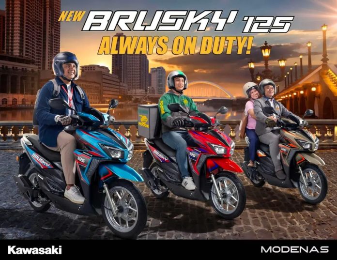 Motor matic Kawasaki Brusky 125