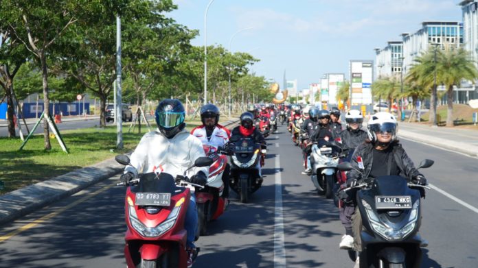 Convoy Merdeka Komunitas Honda