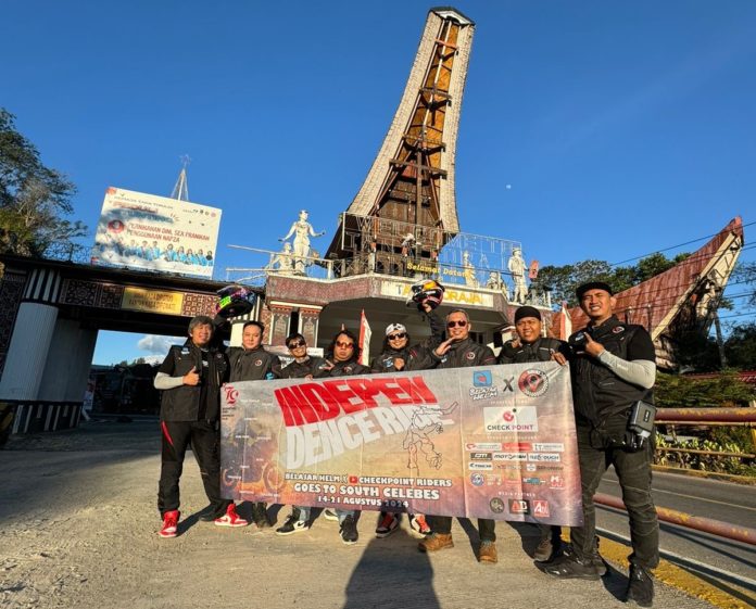 Checkpoint Riders X Belajar Helm, Kenalkan Keindahan Tanah Toraja Lewat Touring Indepedence Ride