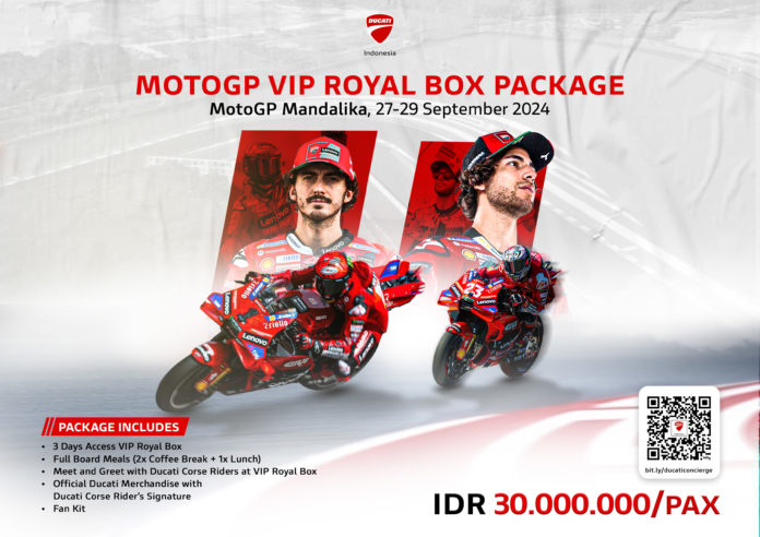 MotoGP VIP Royal Box Ducati