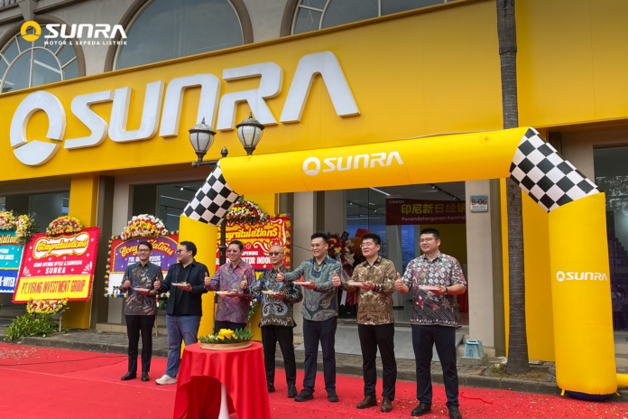 Sunra dealer motor listrik