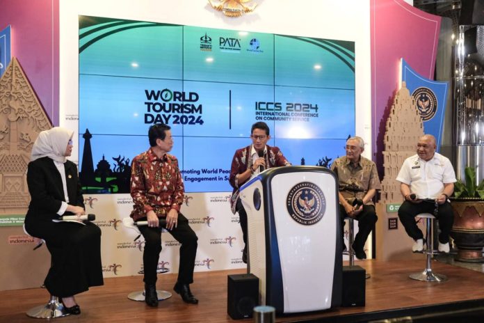 Sandiaga Dukung Gelaran WTD dan ICCS 2024 di Jakarta, Tingkatkan 4 Pilar Utama Pariwisata