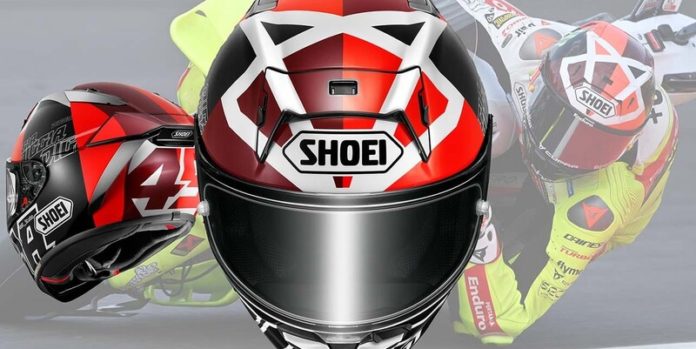 Shoei X-Fifteen Diggia2, Helm Full-Face Replika Milik Fabio Di Gianantonio