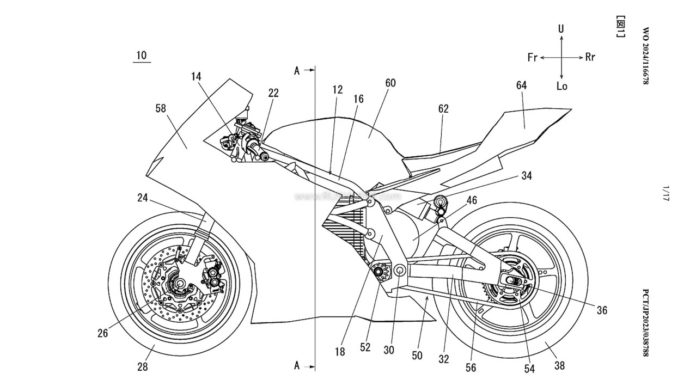 Motor listrik sport fairing Yamaha