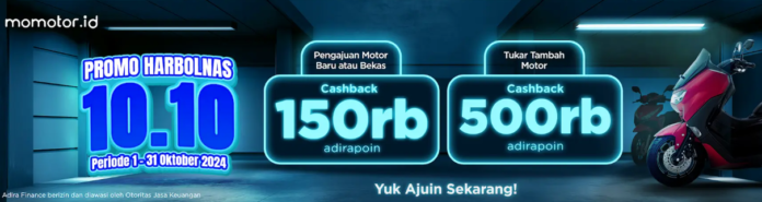 Momotor Beri Cashbak Hingga Rp500 Ribu Dalam Harbolnas 10.10