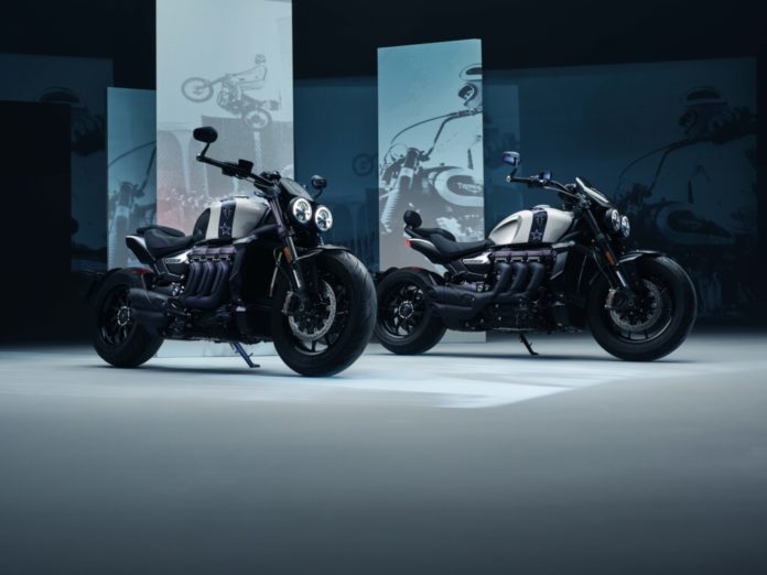 Triumph Rilis Rocket 3 R dan GT Evel Knievel 2025 Limited Edition