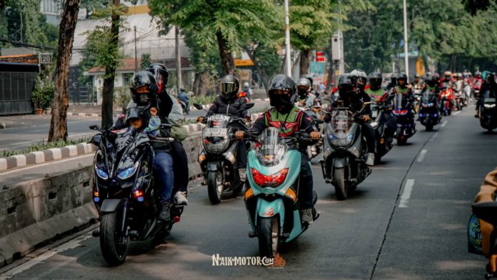 SUNMORIGAB Komunitas NMAX dan XMAX Se-Jabodetabek