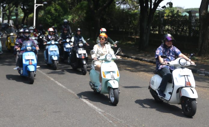 Motor Nataru Vespa Piaggio Indonesia