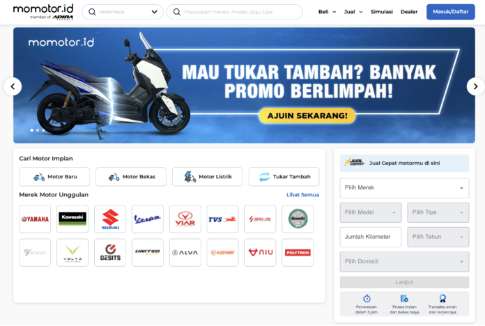 Momotor.id Gelar Giveaway, Berhadiah Total Rp 1,2 Juta