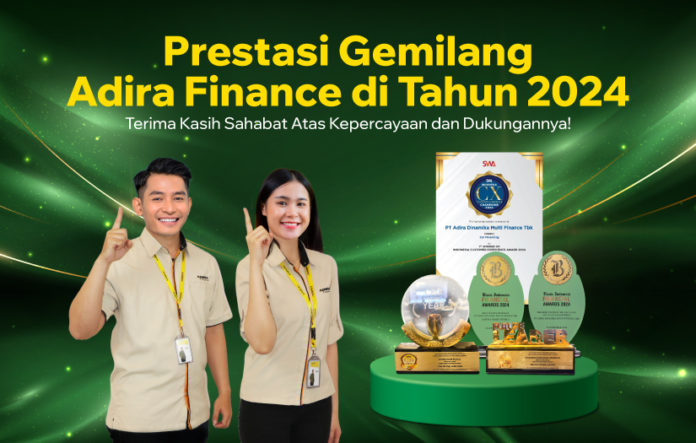 Adira Finance Raih Puluhan Penghargaan Sepanjang Tahun 2024