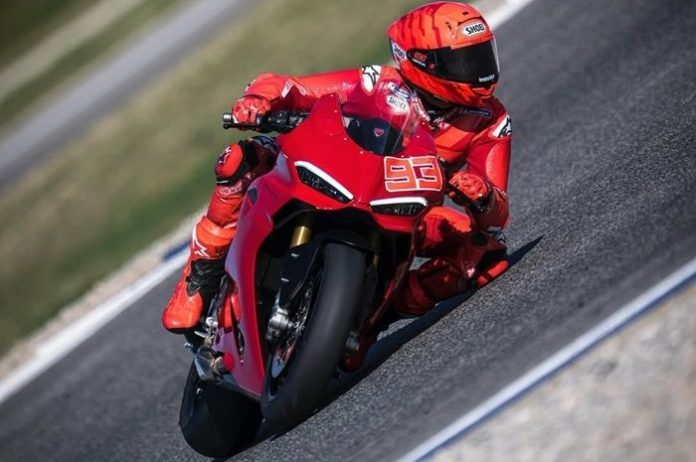 Marc Marquez Ducati Panigale