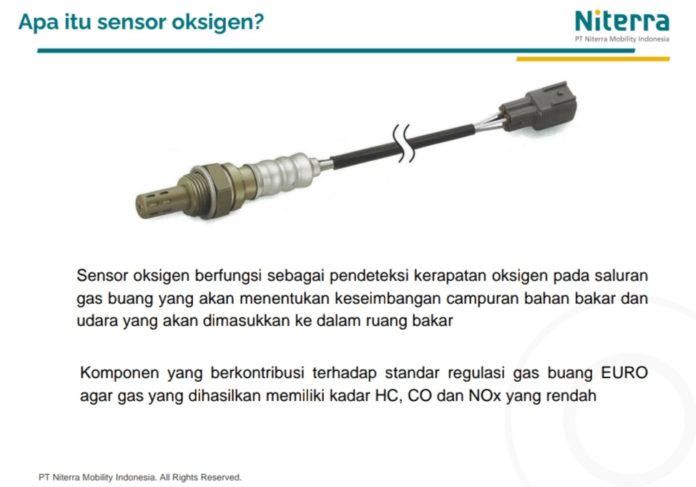 Peran Sensor Oksigen